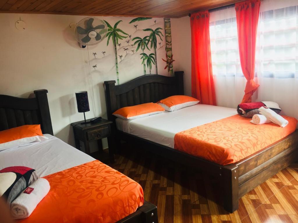 Finca Turistica Santa Clara Hostel กาลาร์กา ภายนอก รูปภาพ